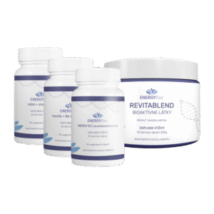 Balíček RELAX & SPÁNOK (MSM + Vitamín C, Nerv/10, Magnézium, Revitablend)
